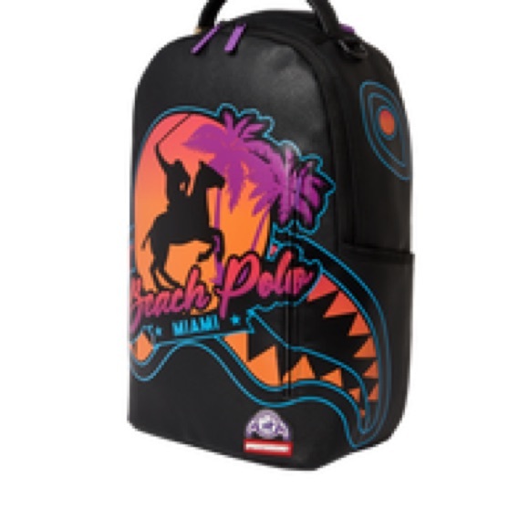Sprayground Bags Sprayground Miami Beach Polo Collab Backpack Dlxv